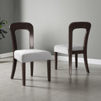 Dining Chairs Set of 2, Upholstered Kitchen Side Chairs