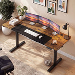 Electric Standing Desk 63x24 Inch with Memory Presets