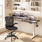 Electric Standing Desk 63x24 Inch with Memory Presets