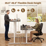 Electric Standing Desk 63x24 Inch with Memory Presets