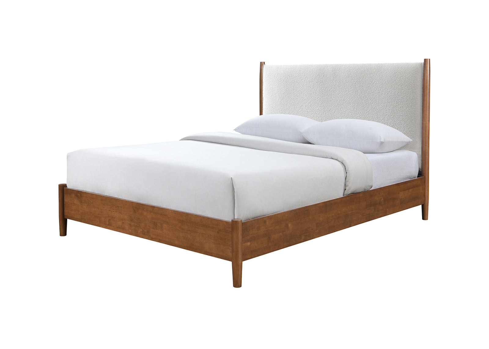 Walnut Color 3-Piece Bedroom Set