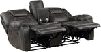 Recife 2-Piece Reclining Living Room Sofa Set Chocolate