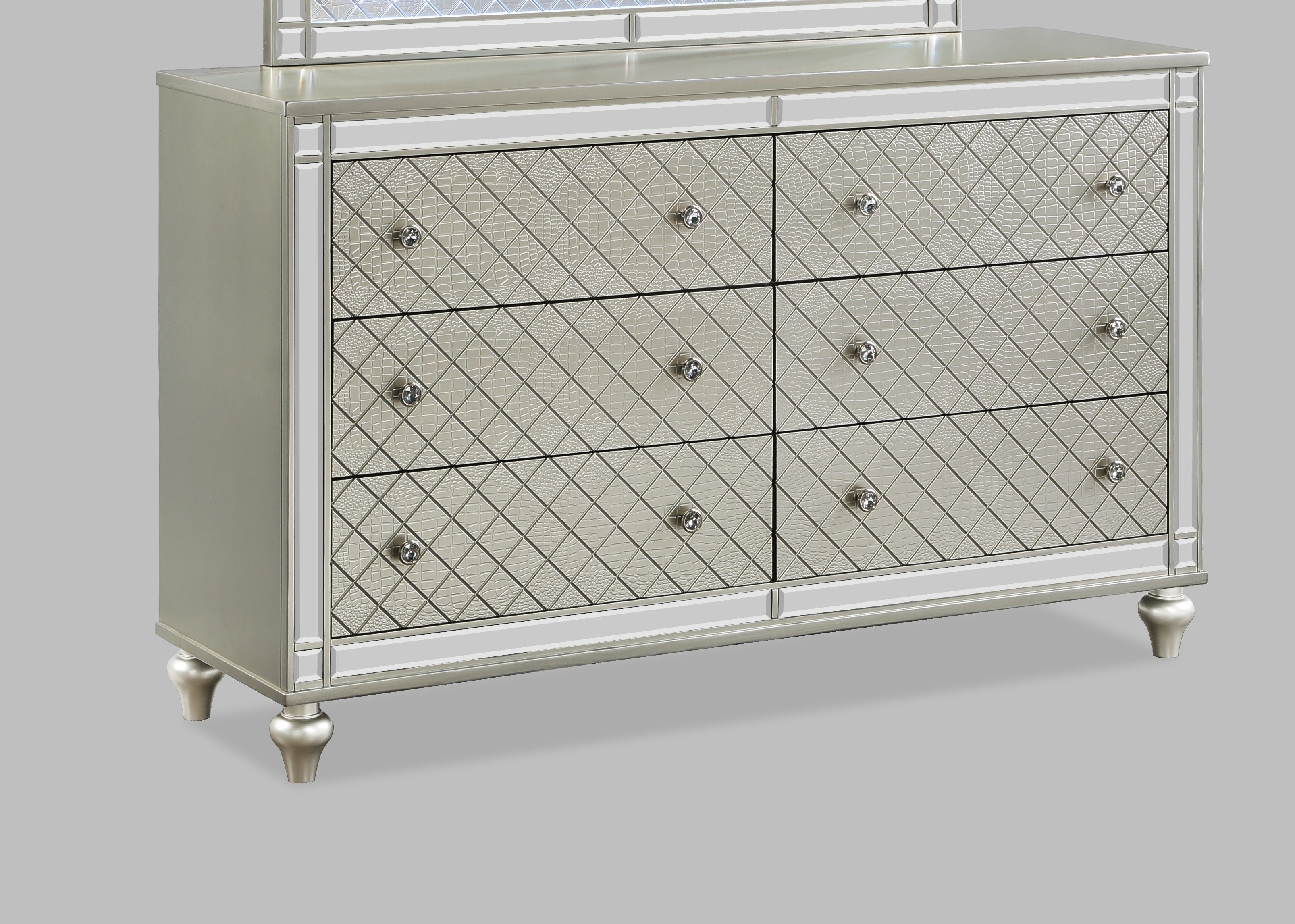 Glam 6-Drawer Dresser