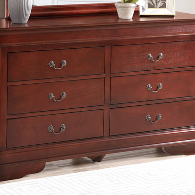 LouisPhillipe G2100-D Dresser in Cherry