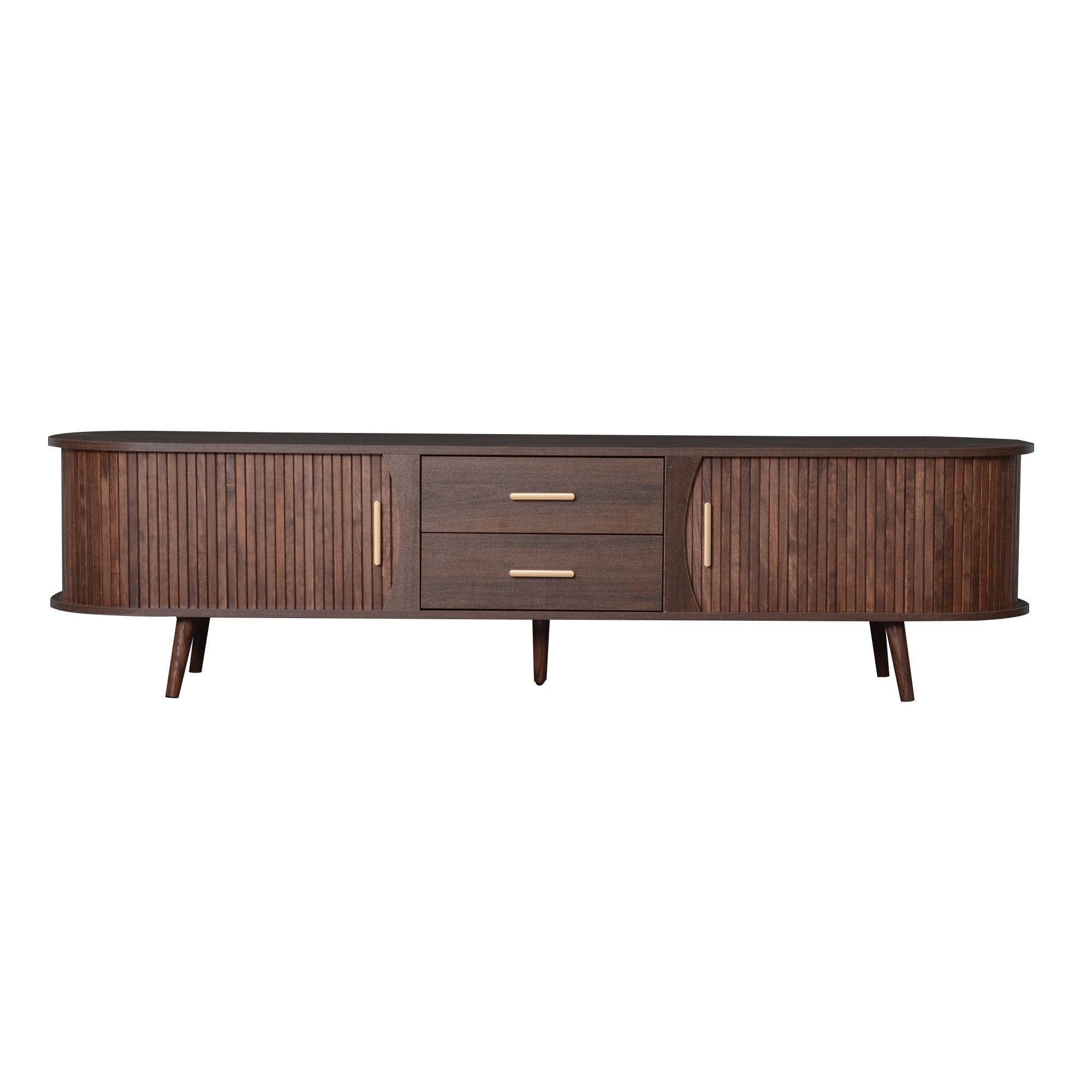 Mid-Century Modern TV Stand for 80