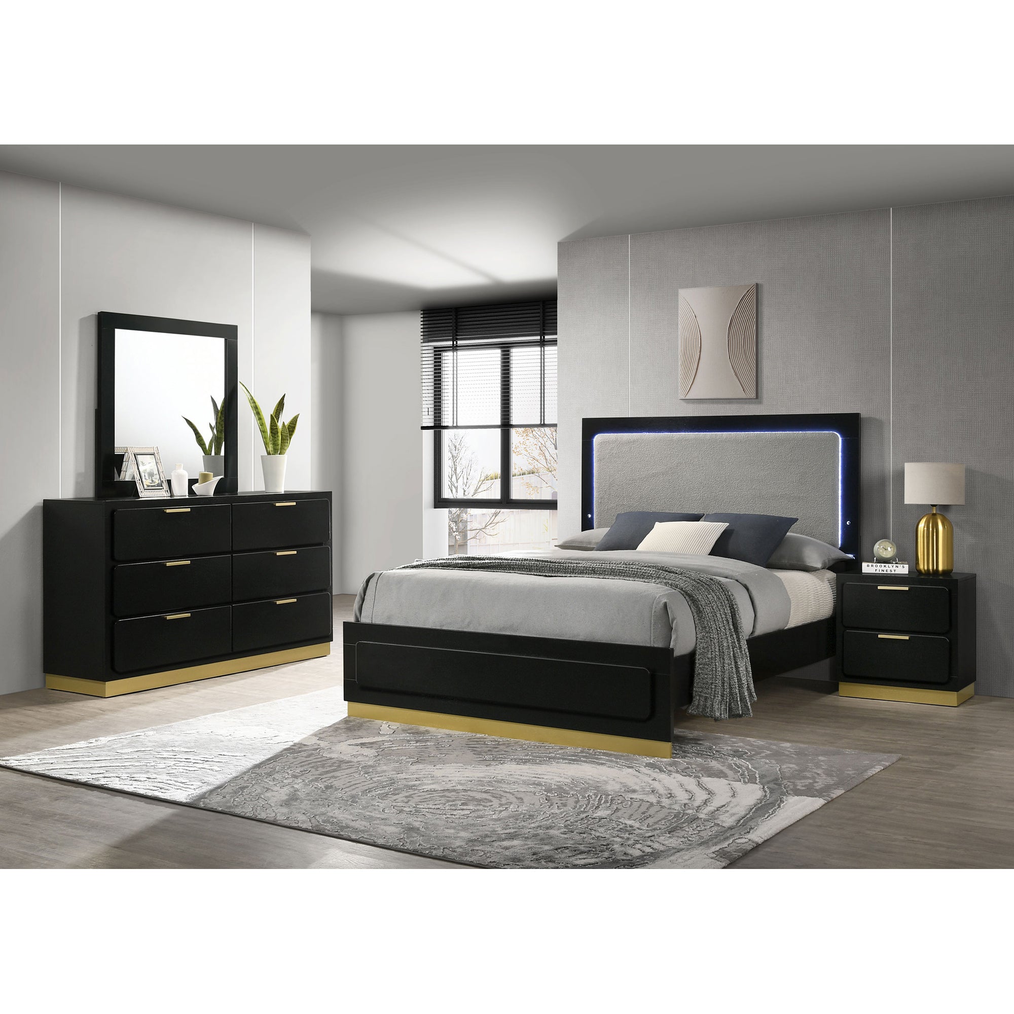 Soma Modern Bedroom Set - Queen