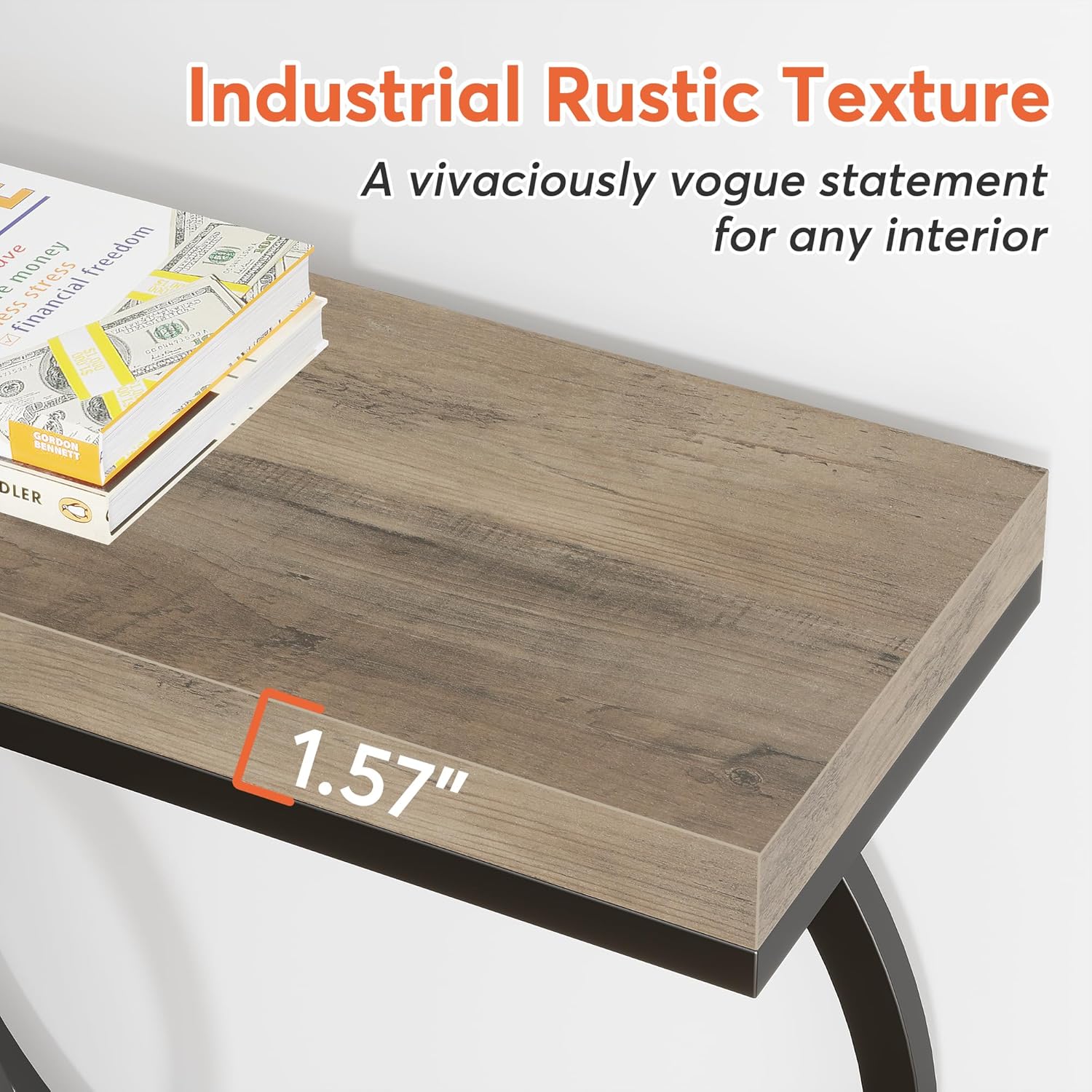 Industrial Console Table - 55