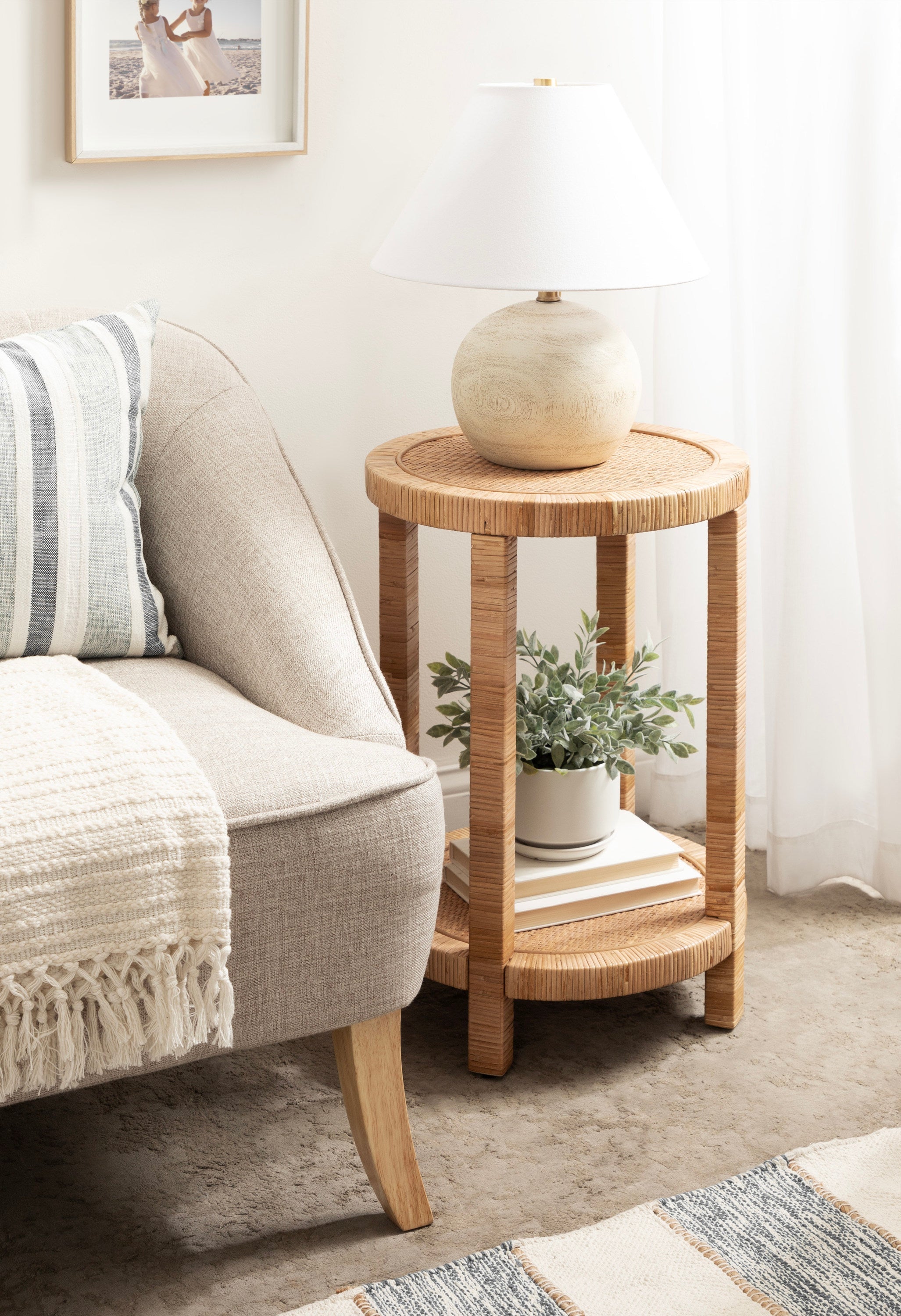 Rafina Round End Table