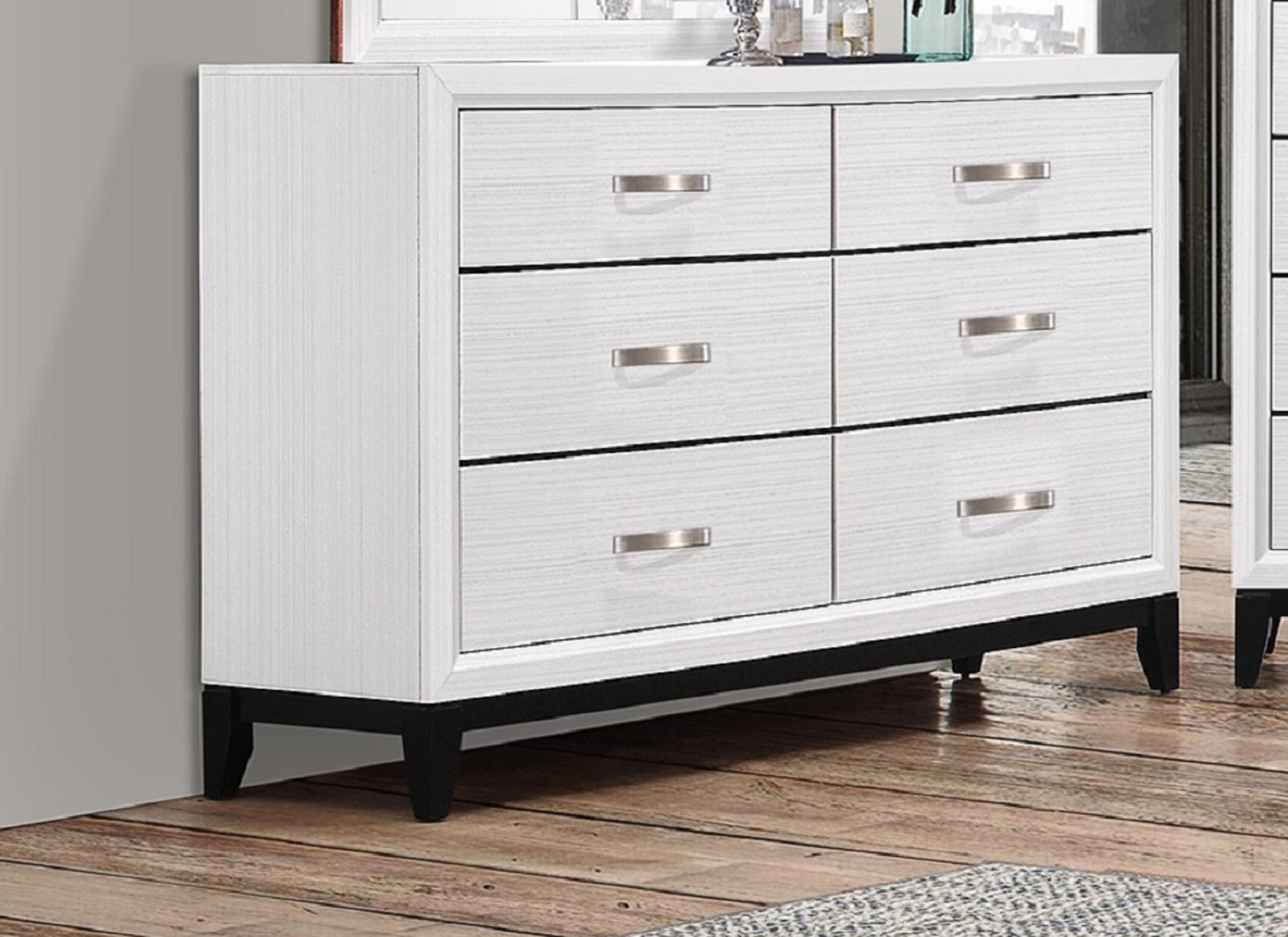 Contemporary 6-Drawer Dresser