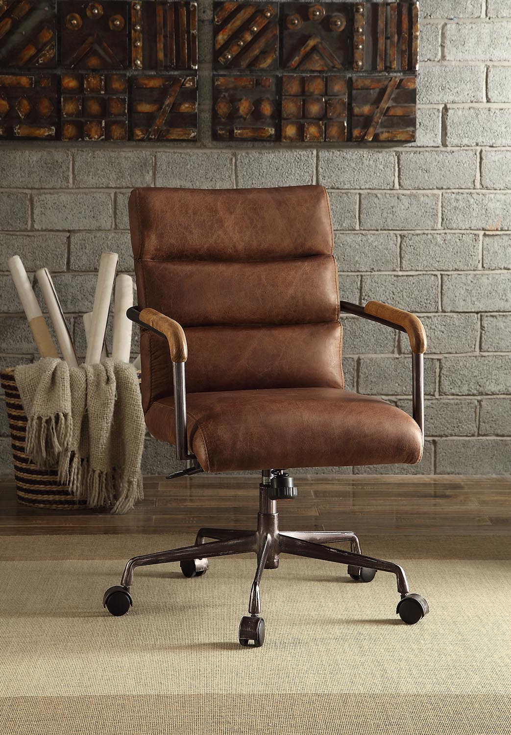Harith Retro Office Chair