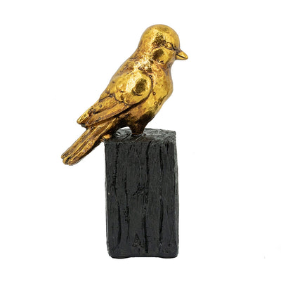 Sparrow Sculpture on Branch