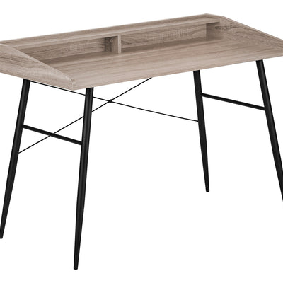 Computer Desk with Storage Shelves