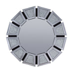 Noralie Mirrored, Faux Diamonds Accent Mirror