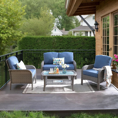 Outdoor Wicker Furniture Set