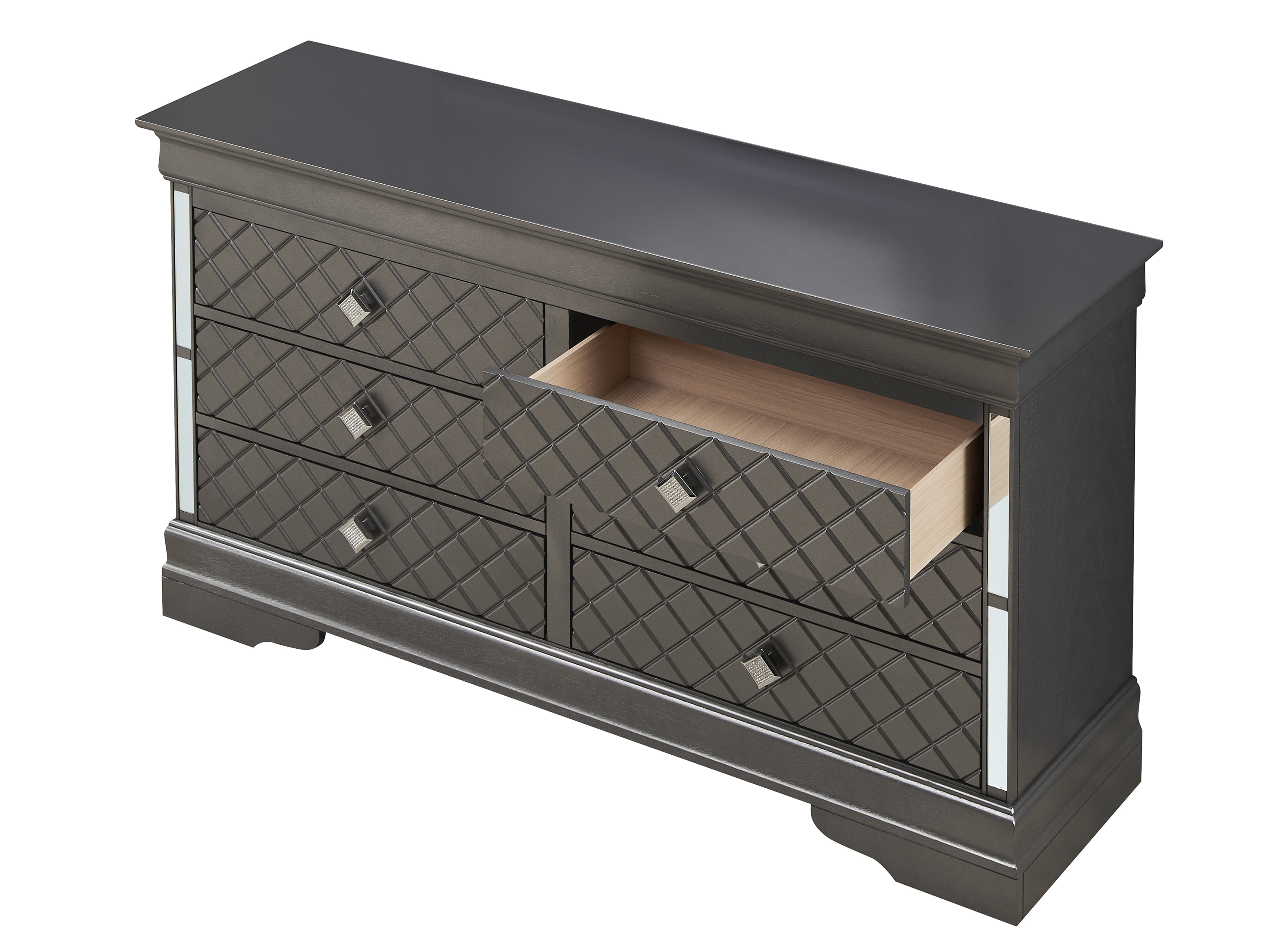 Verona Dresser - Metallic