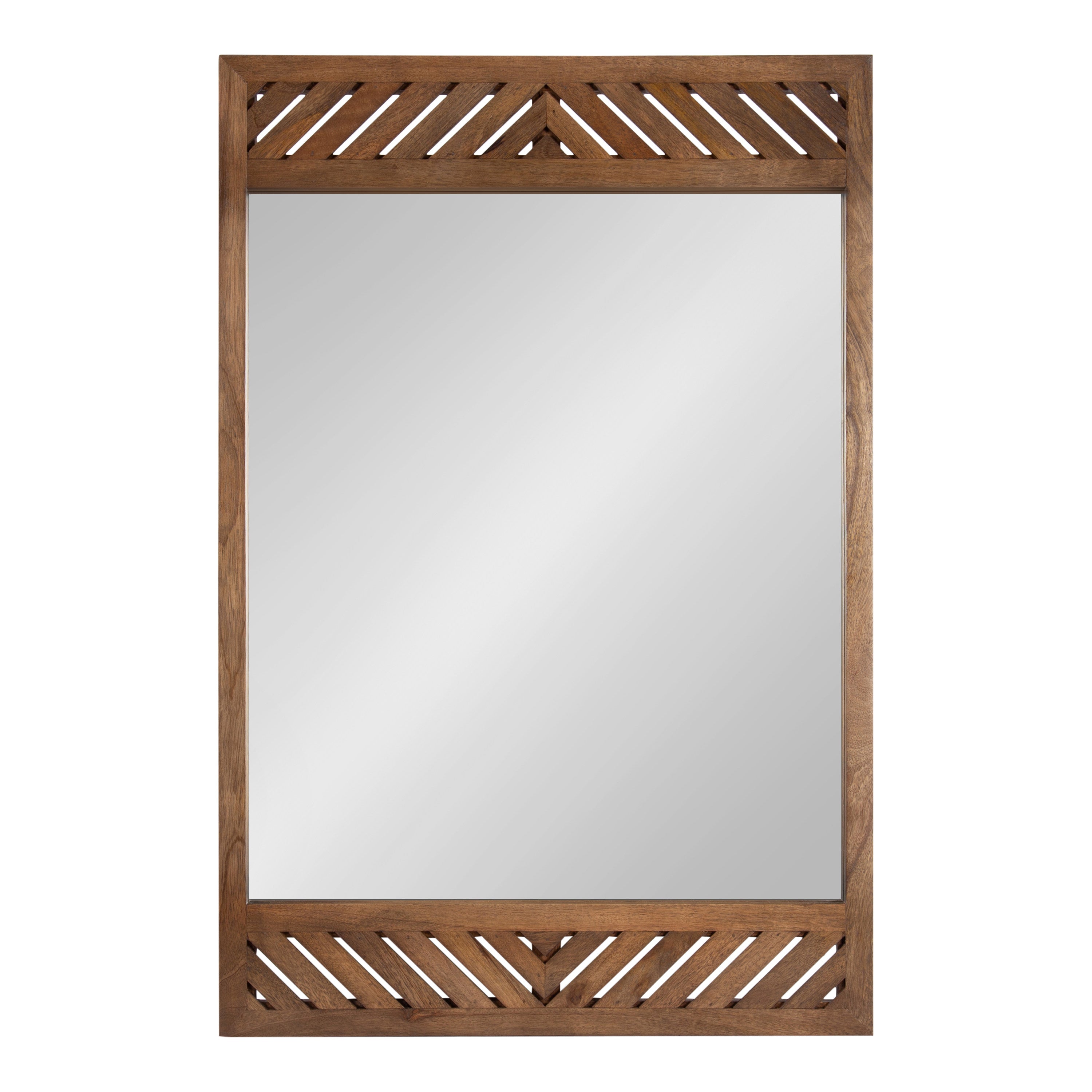 Mezzeta Wood Rectangle Wall Mirror