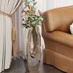 24.01" U-Shaped Floor Vase