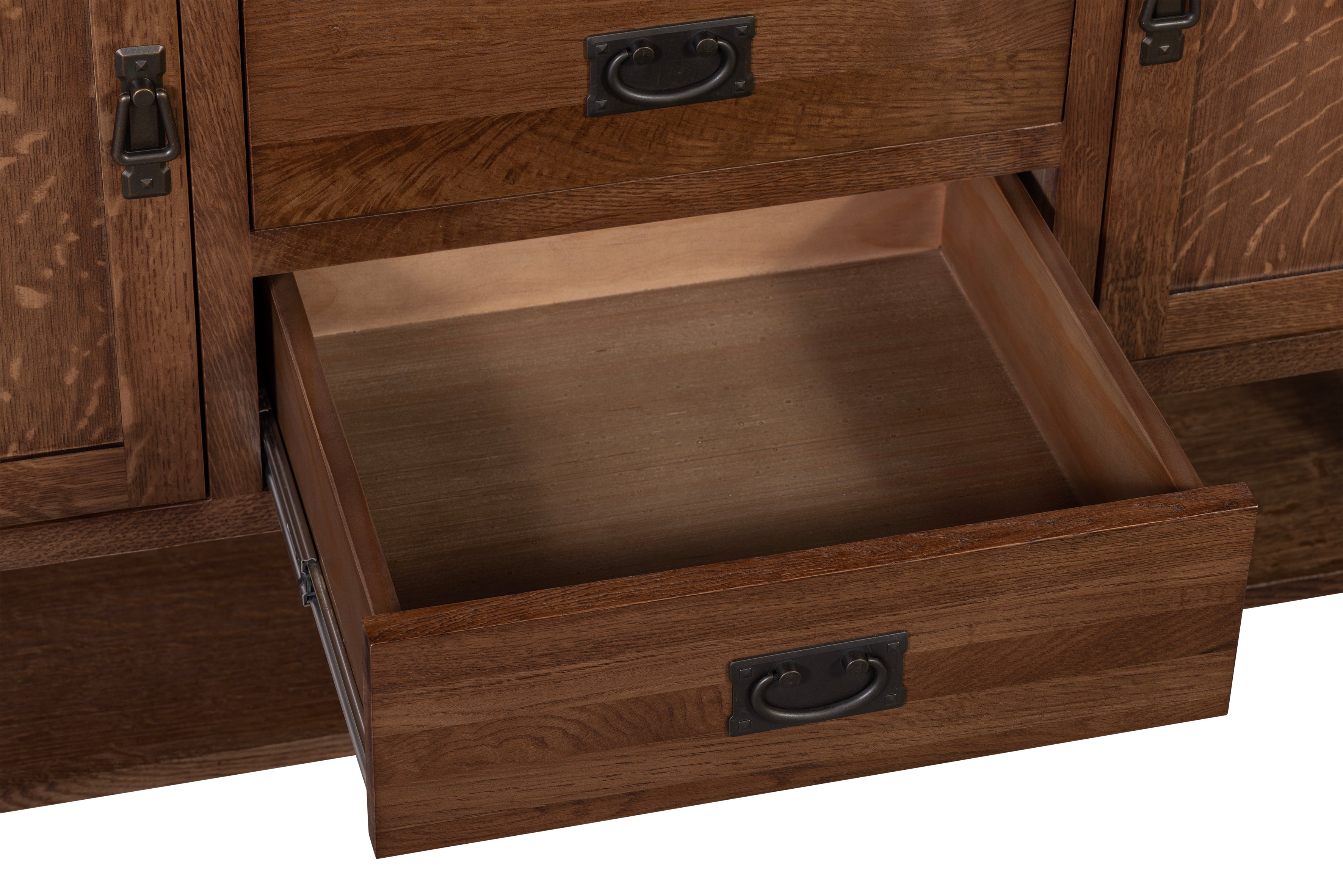 Mission Turner Sideboard with 3 Drawers and 2 Doors - Walnut (AW) - 58