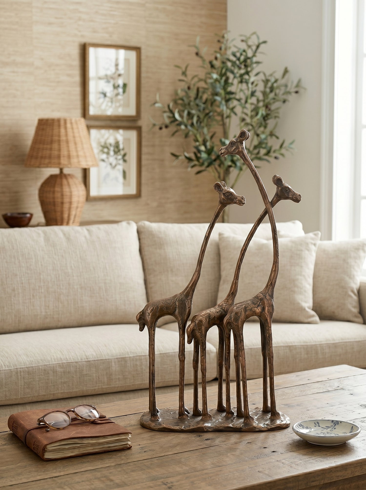 Giraffes Sculpture