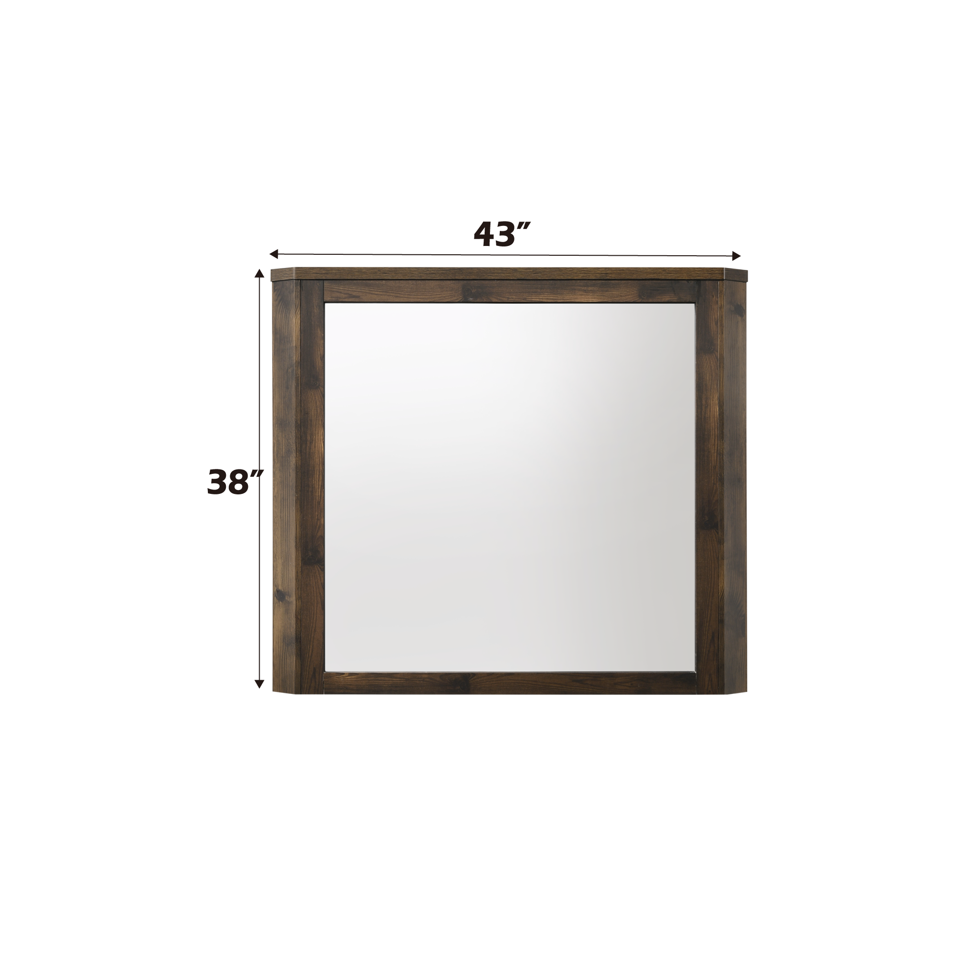 Elettra Rustic Vanity & Dresser Mirror