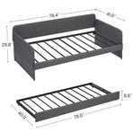 Daybed with Trundle Twin Size