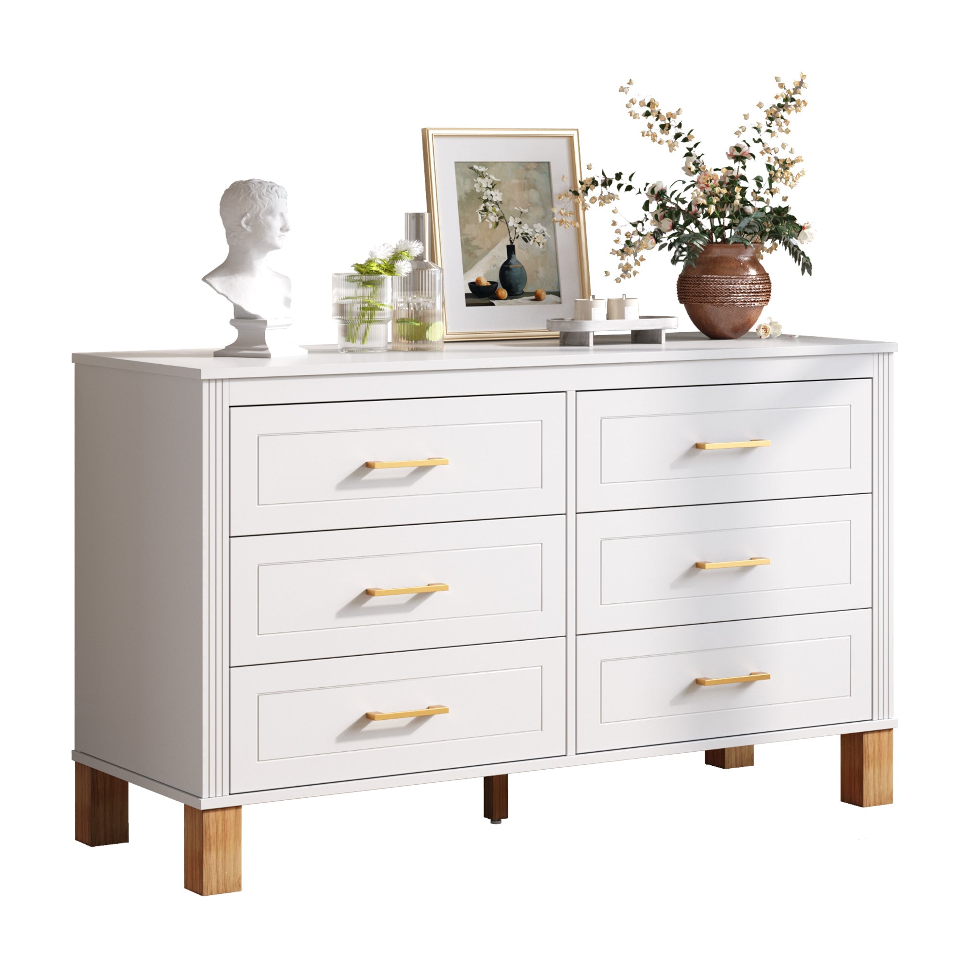 6-Drawer Double Dresser