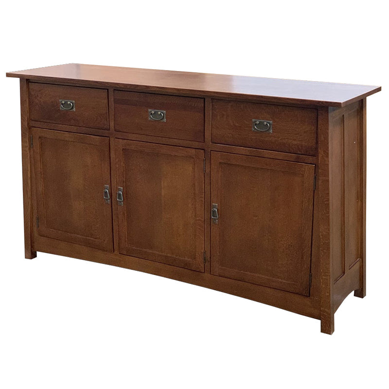Mission 3 Door & 3 Drawer Sideboard - 70