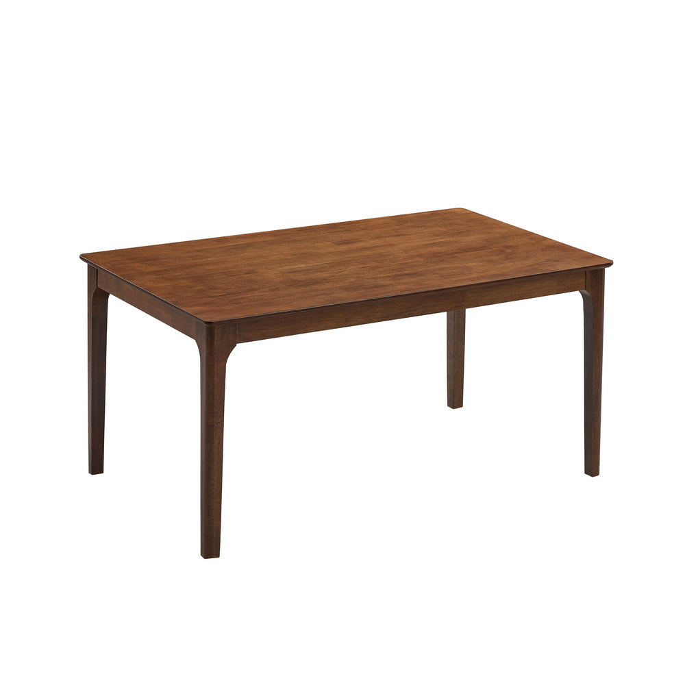 Farmhouse Dining Table Set with Upholstered Chairs for 4–6