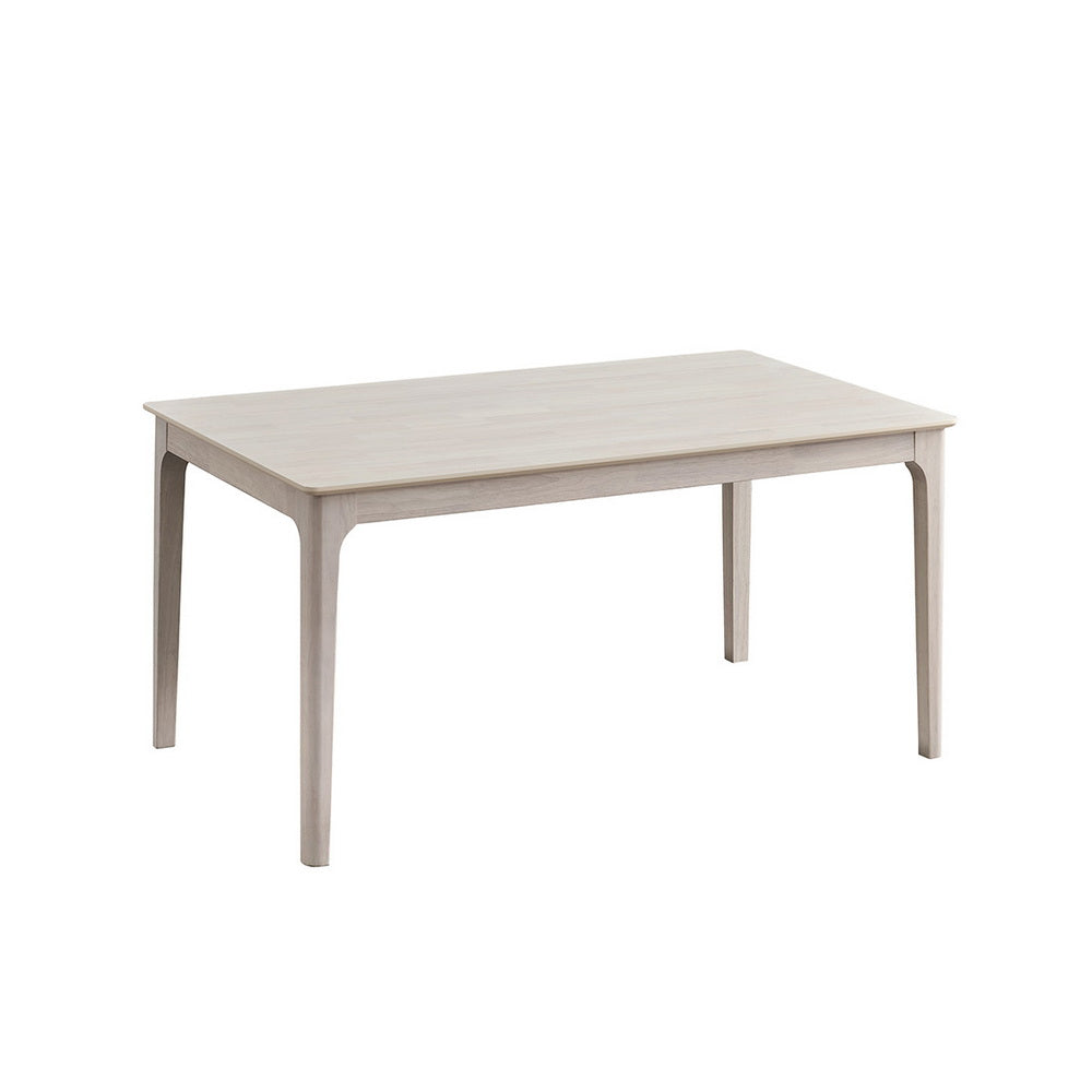Farmhouse Dining Table Set with Upholstered Chairs for 4–6