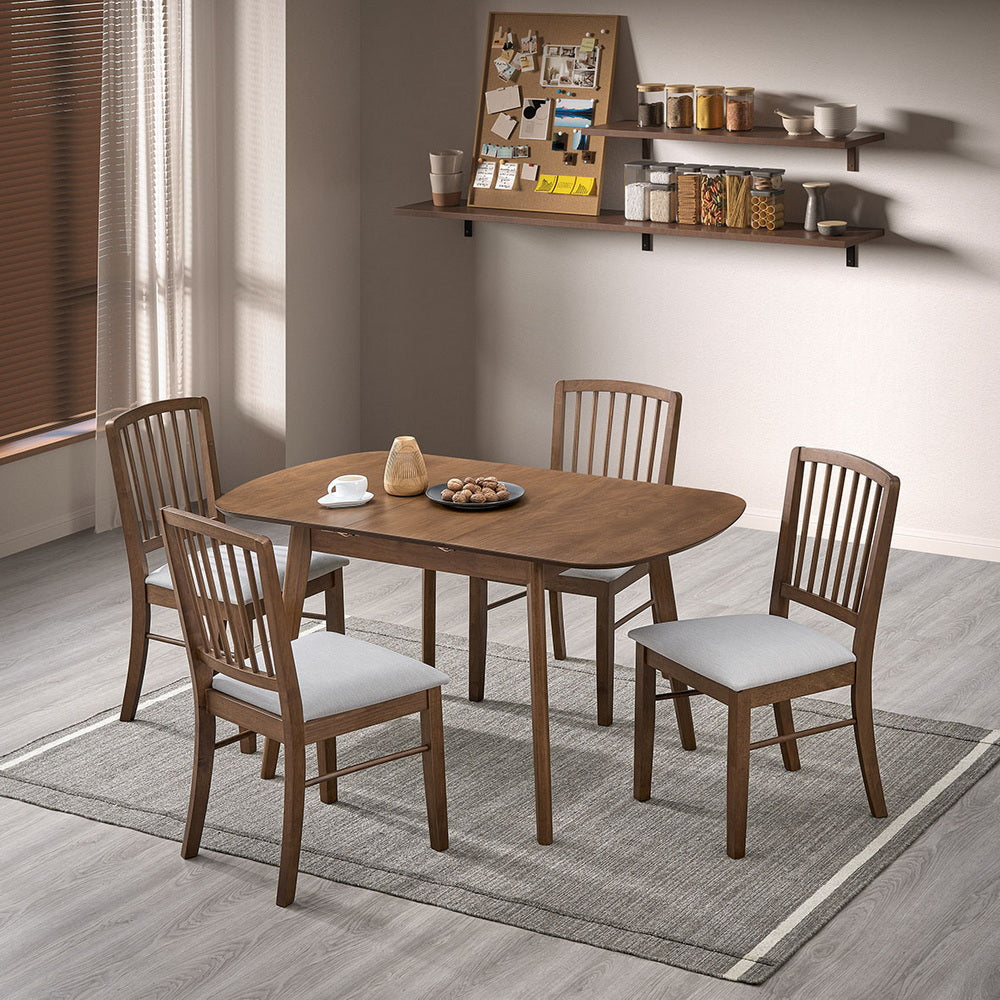 ACTU Extendable Dining Table Set for Small Spaces (Seats 4–6)