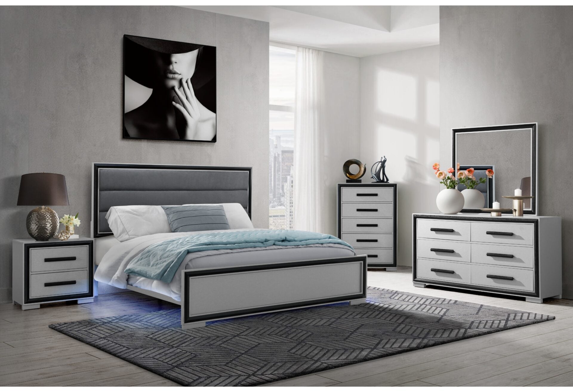 Amelia Queen Bedroom set