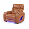 Aurora Brown Single Recliner