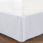 White Victorian Pure 100% Cotton Reversible Quilt Bedding Set