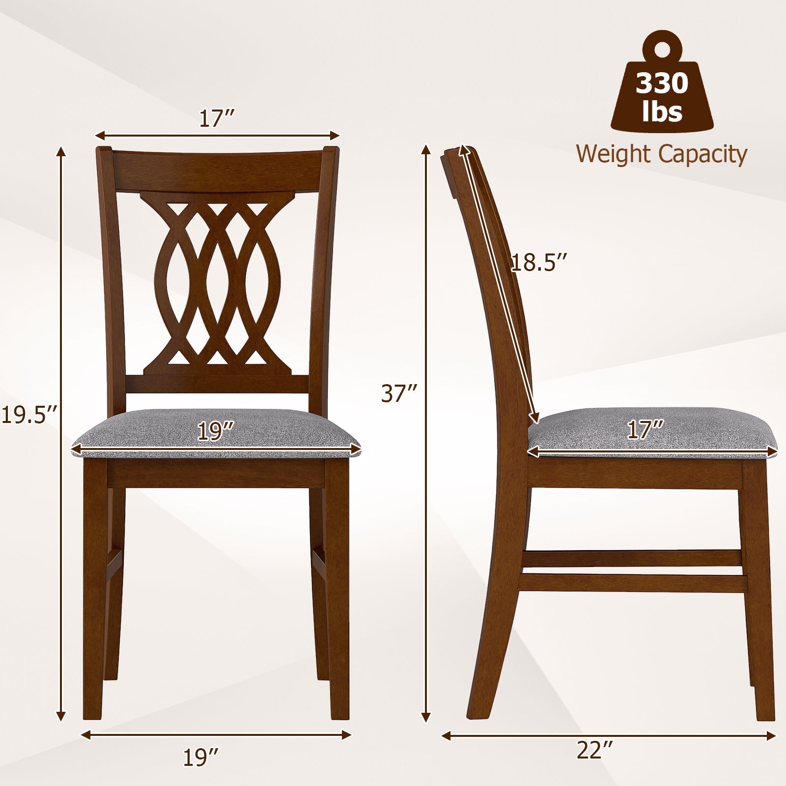 Dining Chairs Set of 2 Dining Room Chairs
