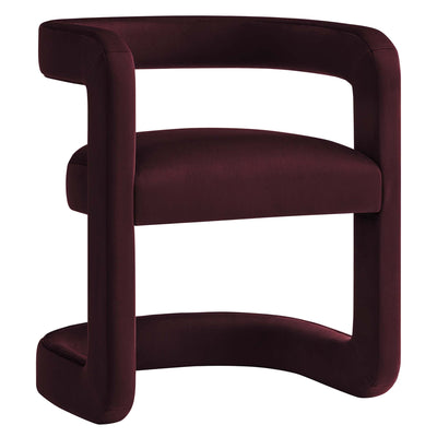 Winslow Barrel Velvet Dining Chair