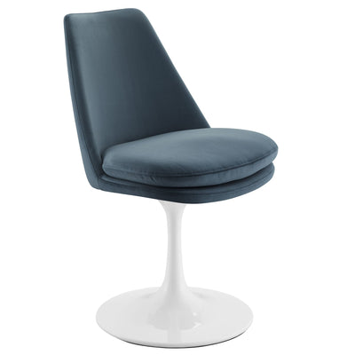 Lippa Velvet Swivel Dining Chair