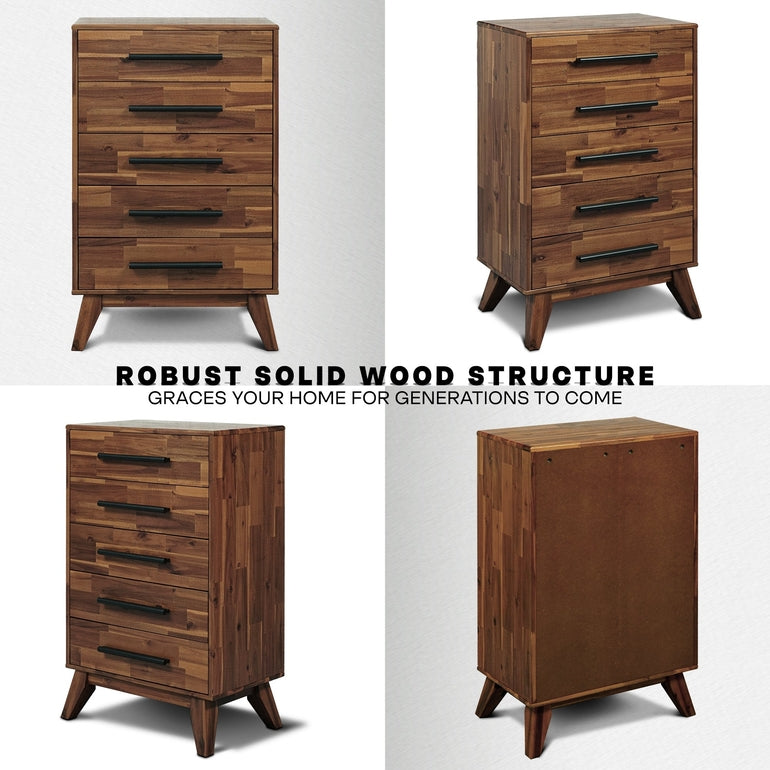Linea Solid Wood Dresser