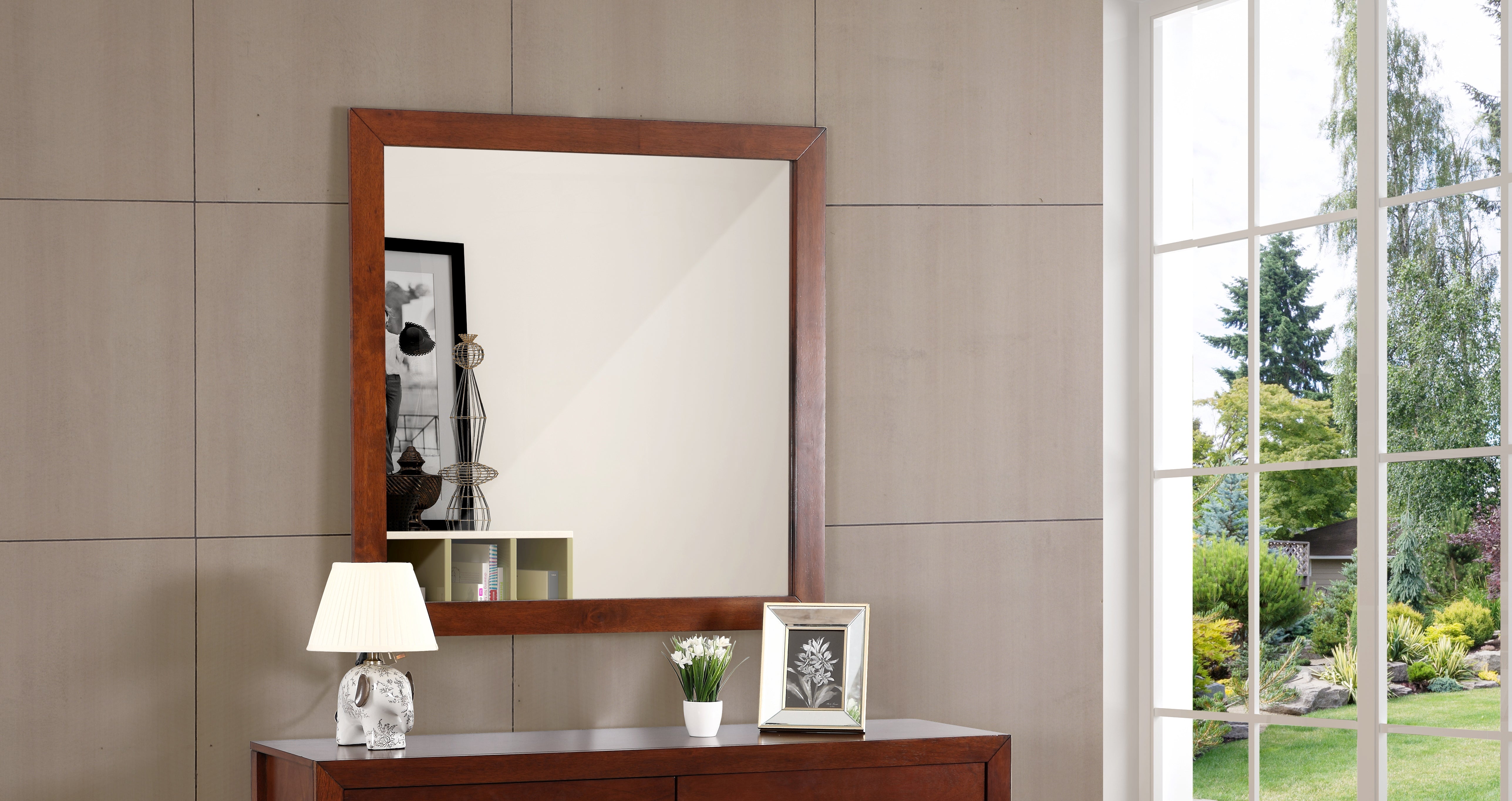 Burlington G2400-M Mirror - Cherry