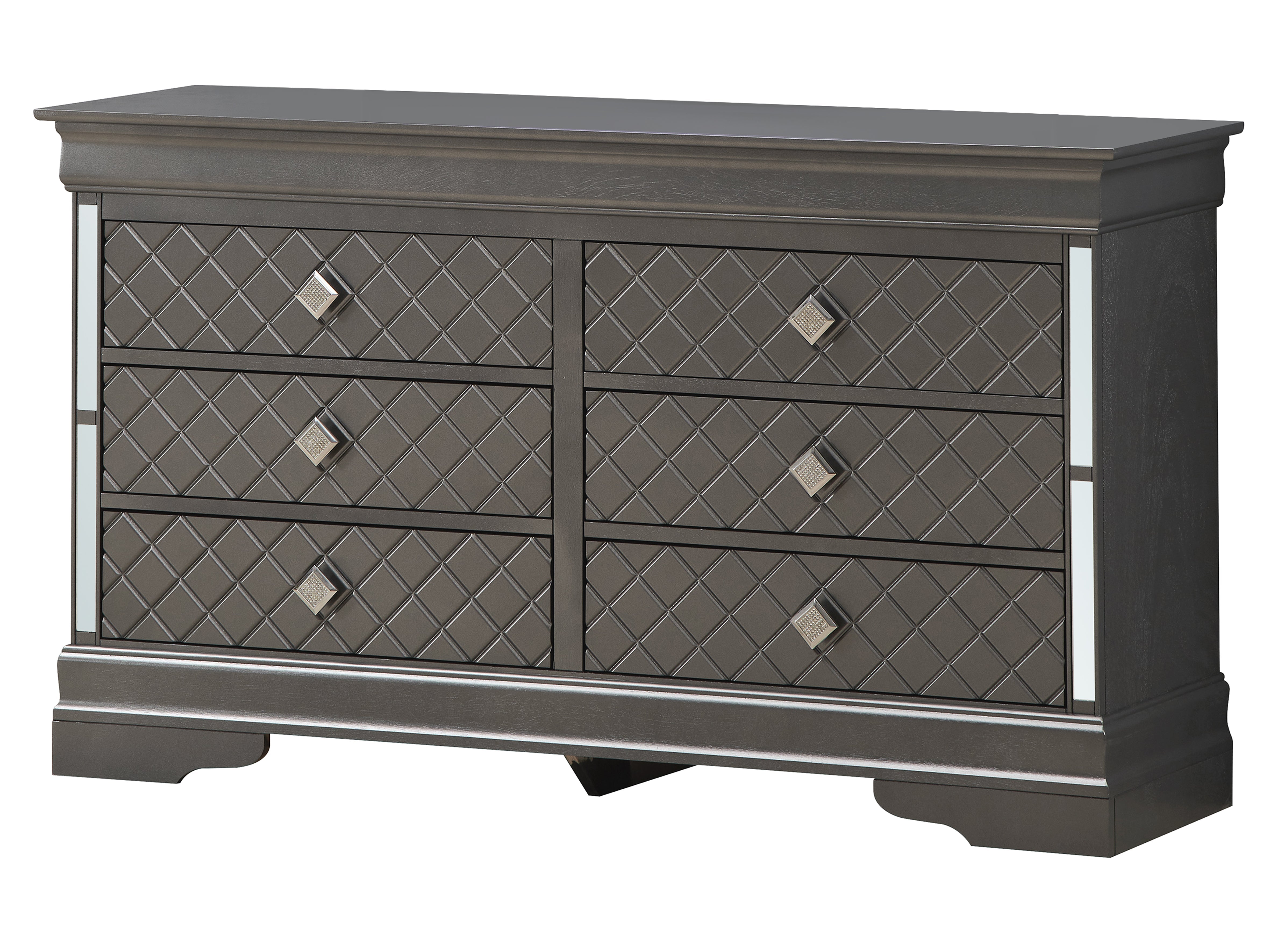 Verona Dresser - Metallic