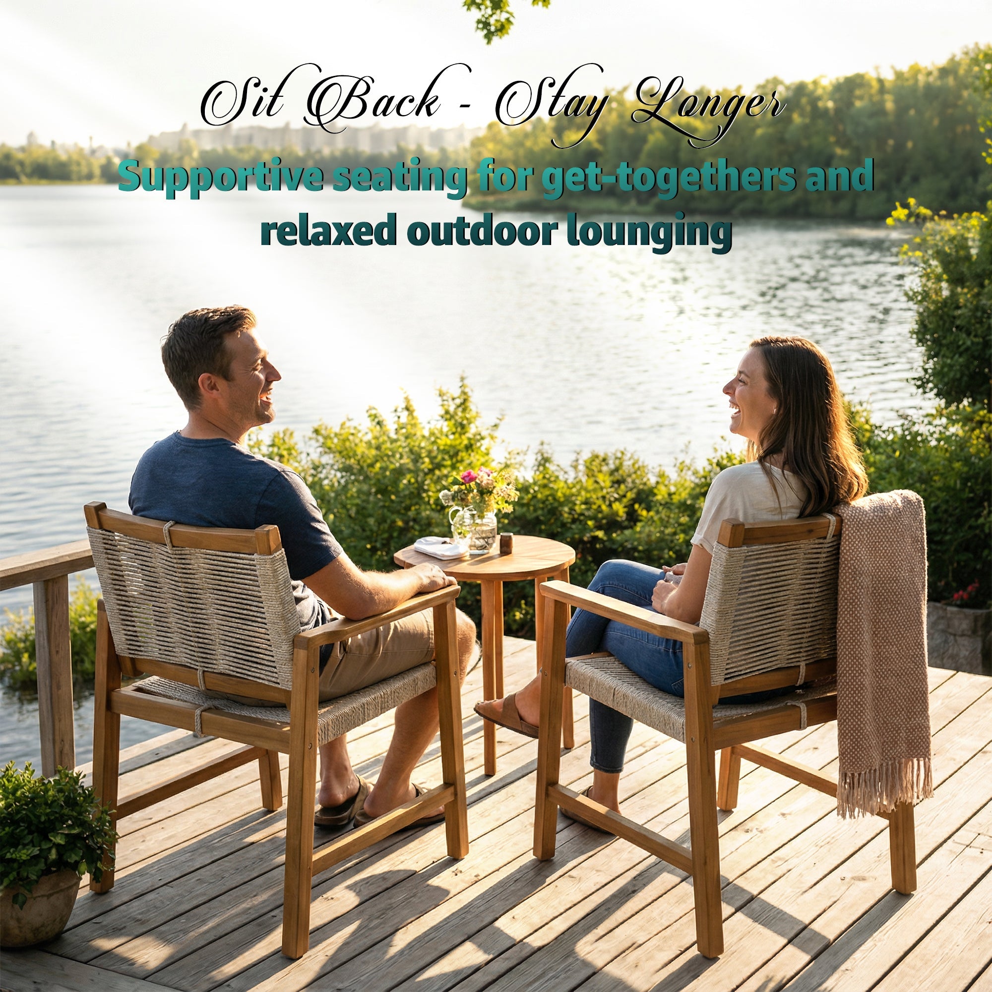 Heritage Wide Outdoor Armchair