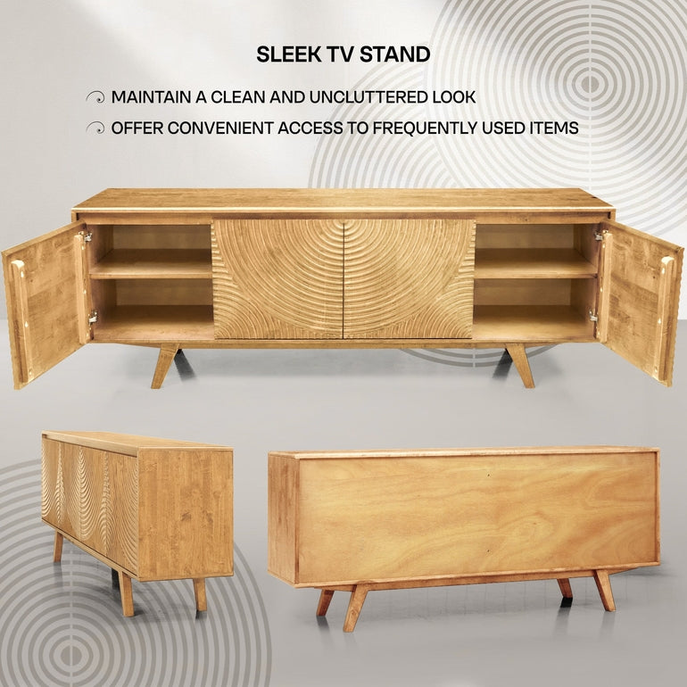 Harmony Wood TV Stand