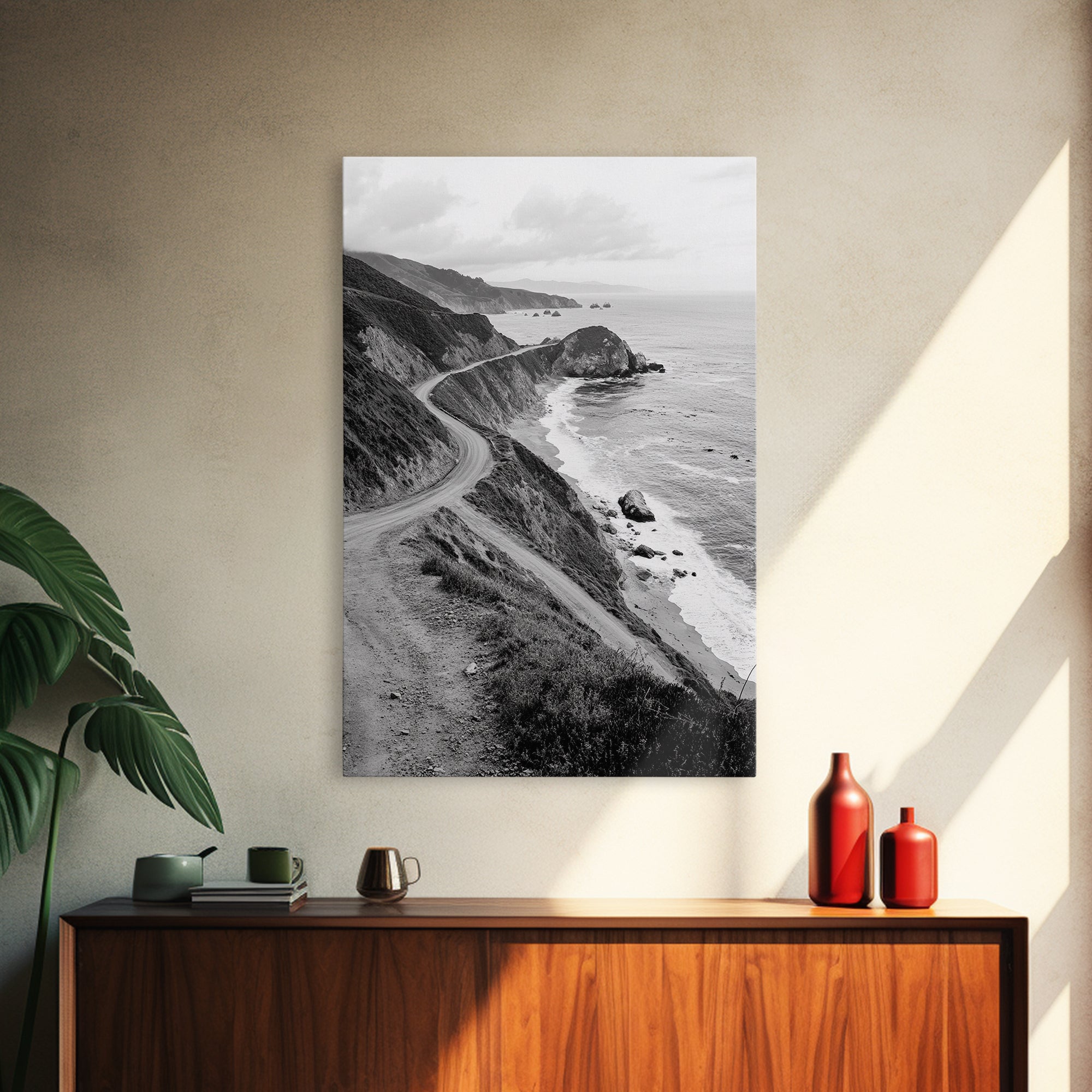 Winding Beach Road, Coastal Drive, Ocean Cliffs
