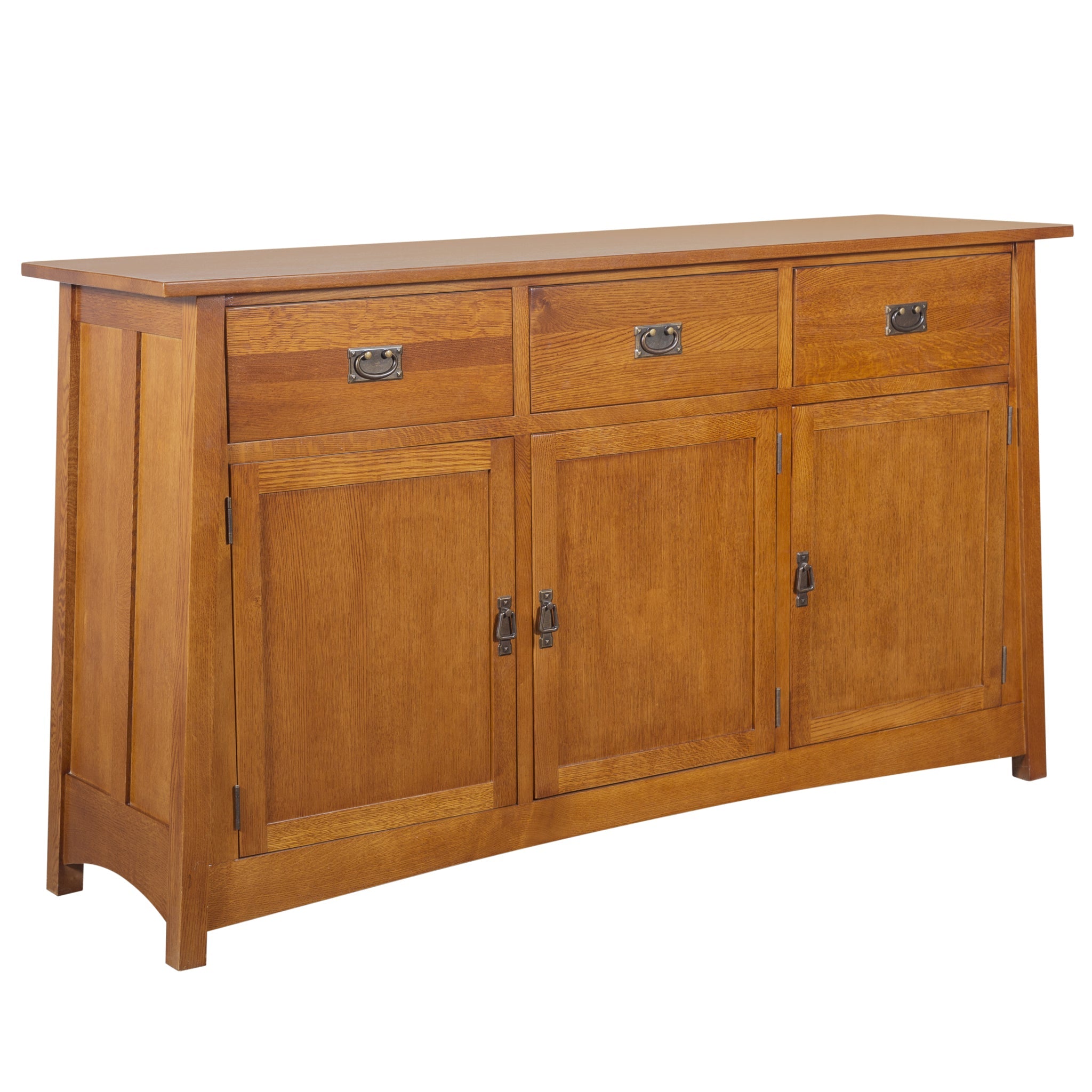 Mission 3 Door & 3 Drawer Sideboard - 70