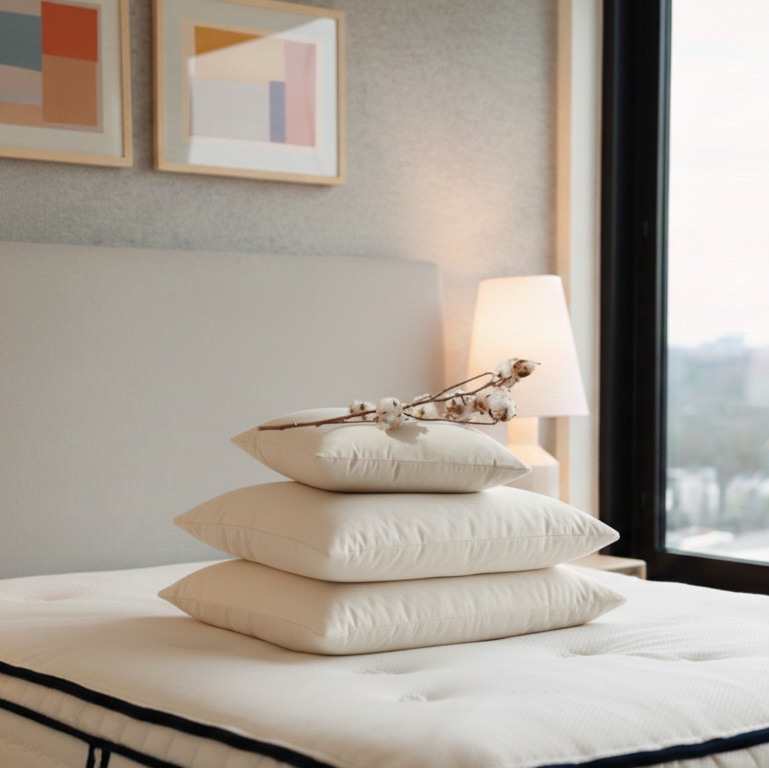 Signature Organic Cotton Pillow Single