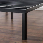 Twin size Modern 16-inch Sturdy Steel Metal Platform Bed Frame