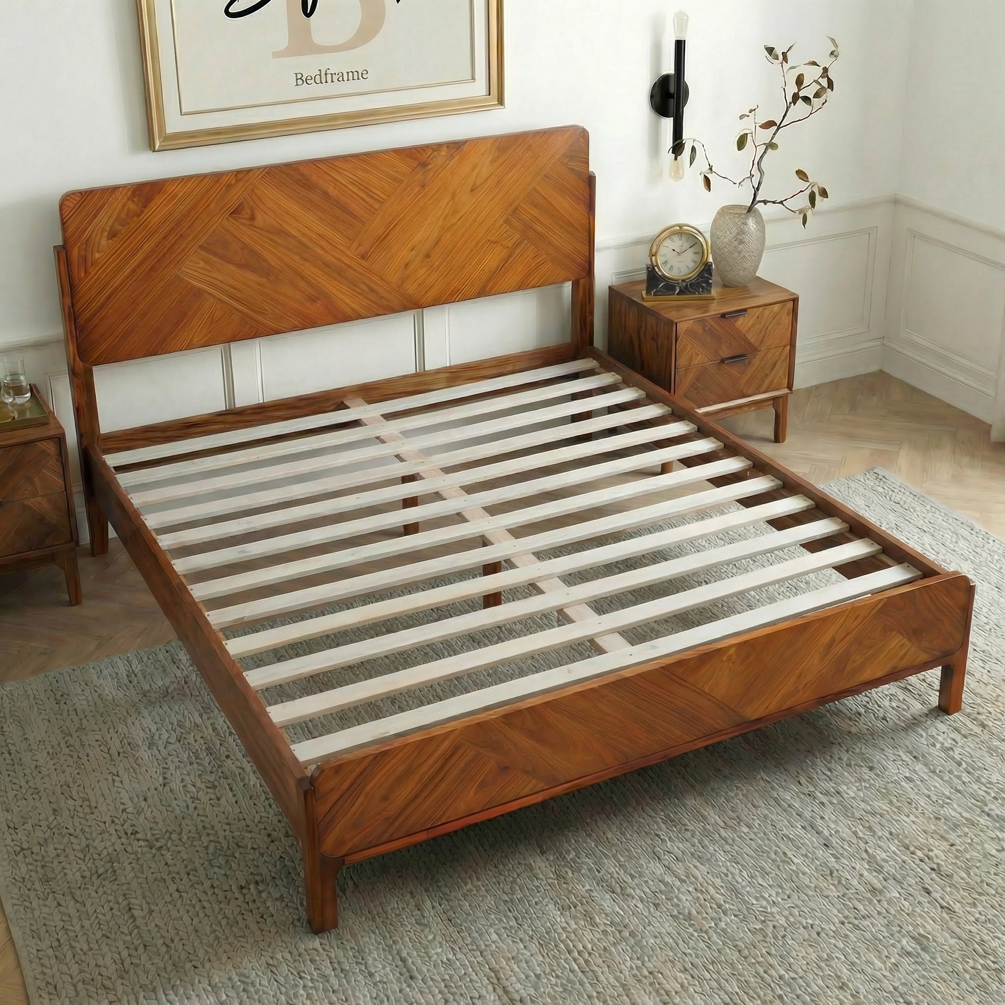 Bifrost Solid Wood Bed Frame