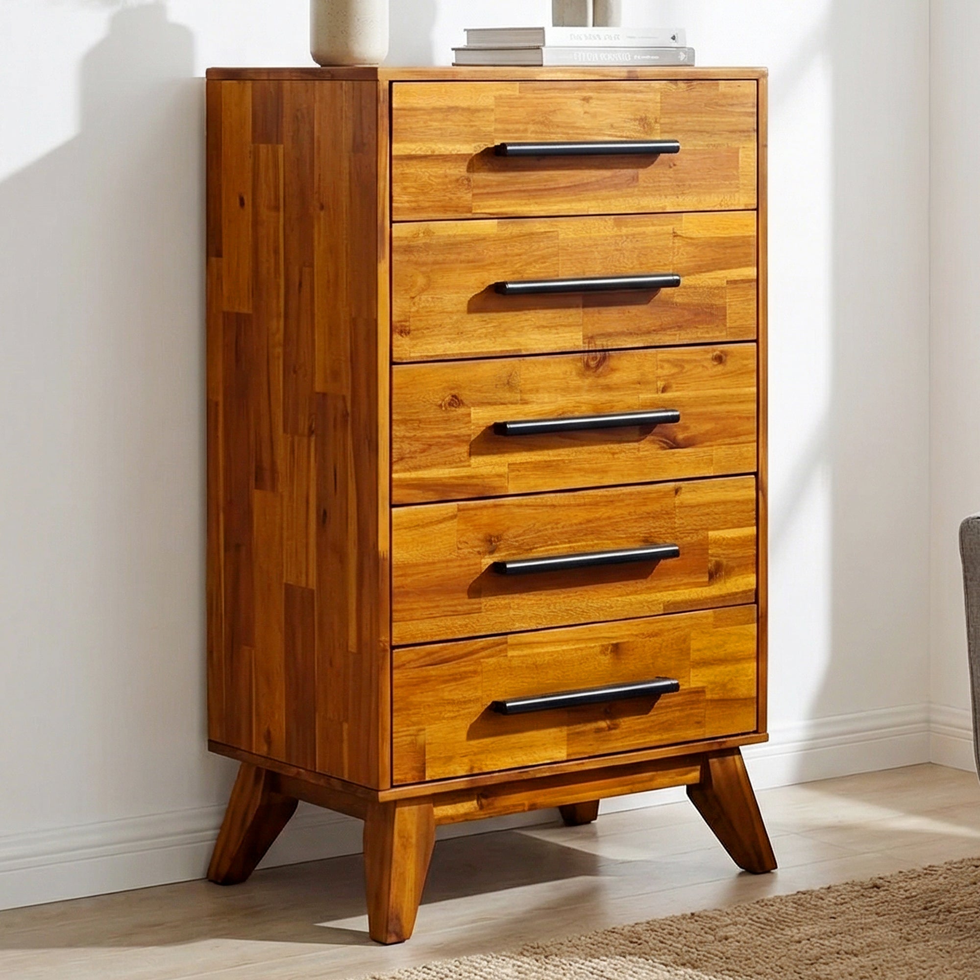 Linea Solid Wood Dresser