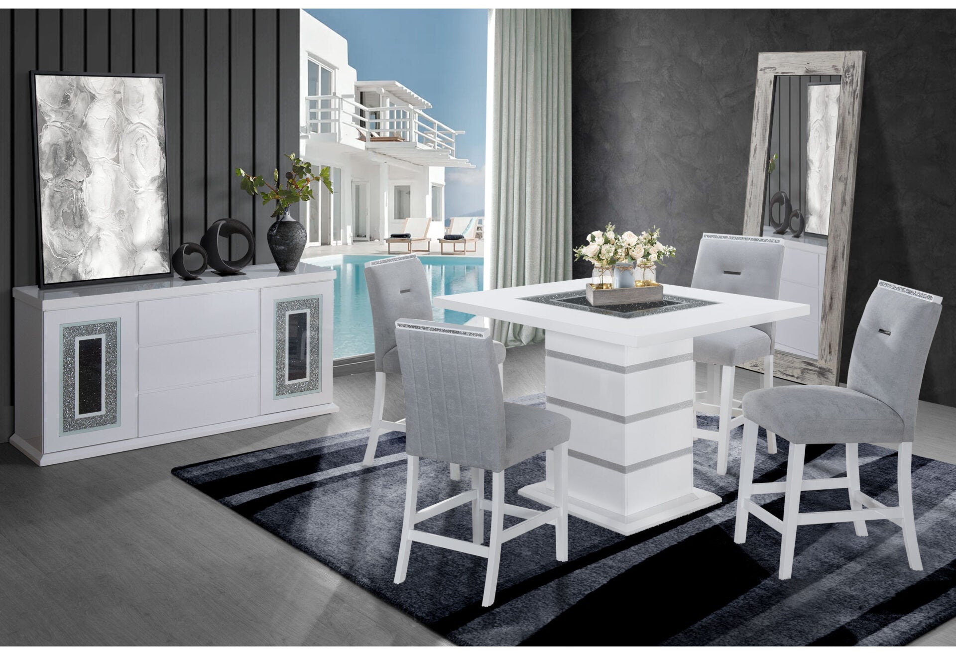 Monaco Bar Dining Set