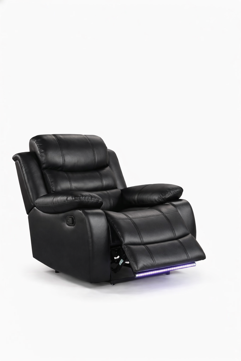 Orlando Black Single Recliner