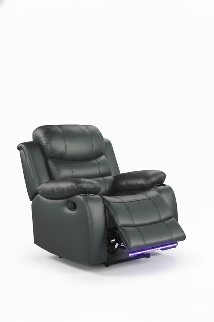 Orlando Gray Single Recliner
